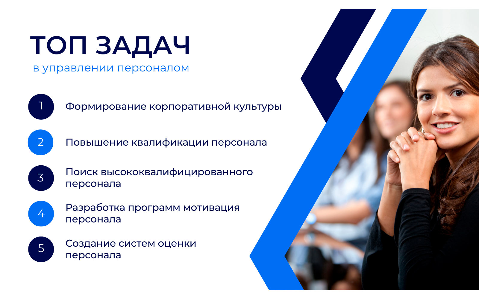 Топ задач в управлении персоналом, которые решает HR-консалтинг